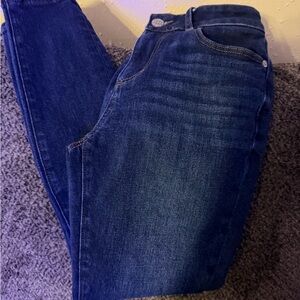 Women's Dark Blue skinny Jeans